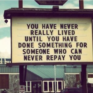 you have never really lived